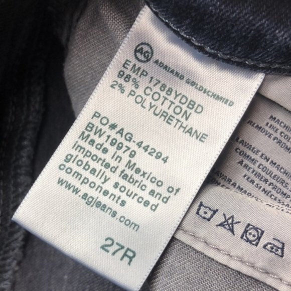 PREMIUM AG ADRIANO GOLDSCHMIED ABBEY MIDRISE ANKLE SUYSKINNY 27x28 ๐ - Picture 8 of 13